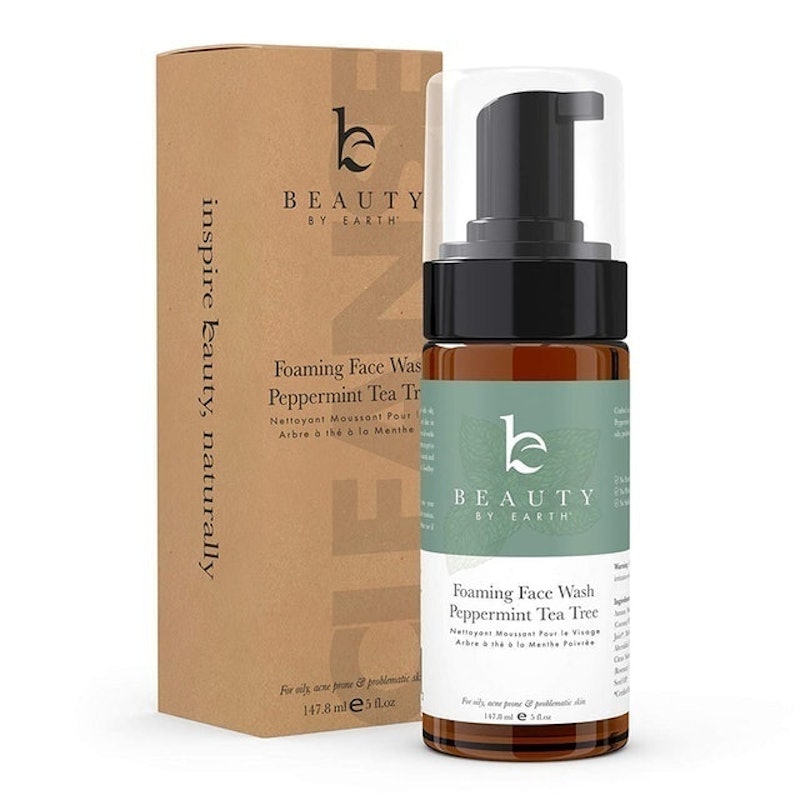 Foaming Face Wash Peppermint Tea Tree 1