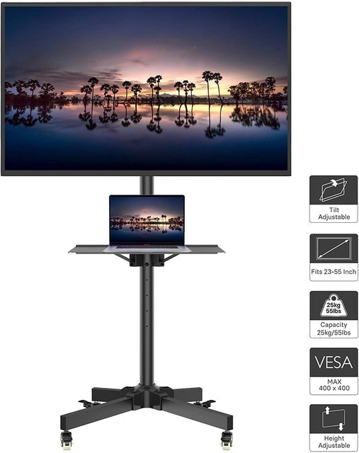 10 Best Flat-Screen TV Stands in 2022 (Cheetah, Wali, and More) 5