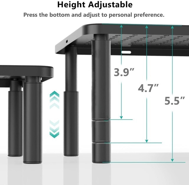 Height-Adjustable Monitor Stand 2