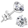 Raneecoco 18K Gold Plated Silver Stud Earrings 1