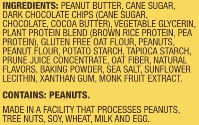 Peanut Butter Chocolate Chip Protein Cookie 2