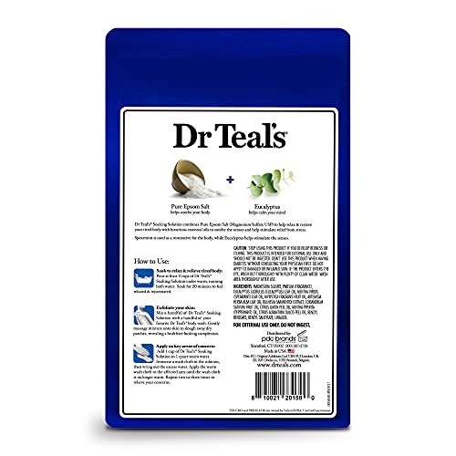 Relax & Relief Pure Epsom Salt Soak with Eucalyptus & Spearmint 2