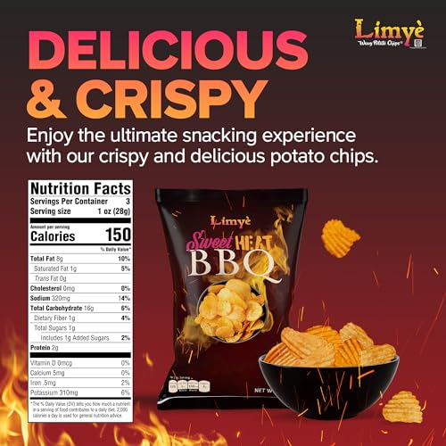 Sweet Heat BBQ Flavored Potato Chips 2