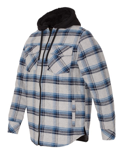 Hooded Flannel Jacket 1