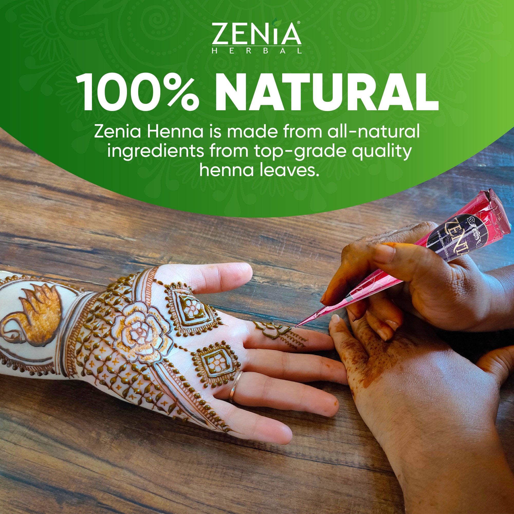 100% Natural Henna Cones 3