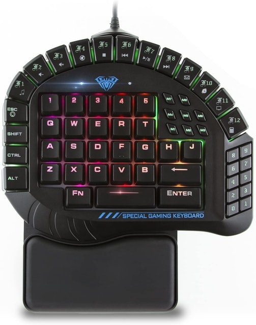 Excalibur One Handed Mechanical Gaming Keyboard 1