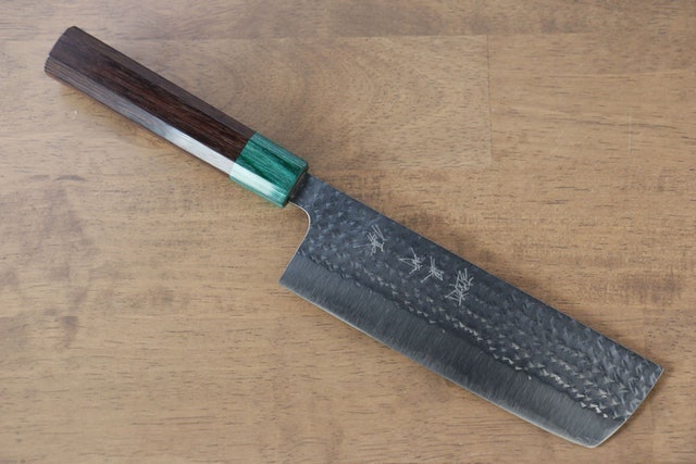 Senko R2/SG2 Hammered Nakiri Knife  1