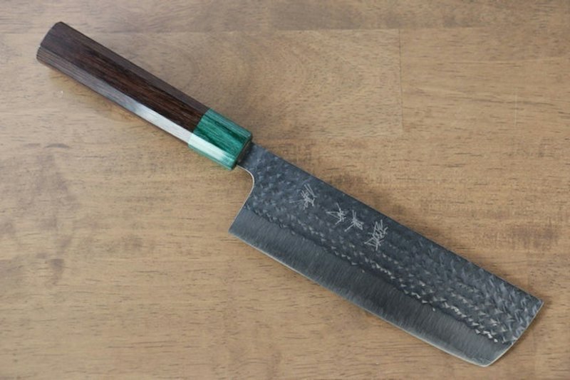 Senko R2/SG2 Hammered Nakiri Knife 1