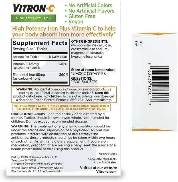 Iron Plus Vitamin C 2