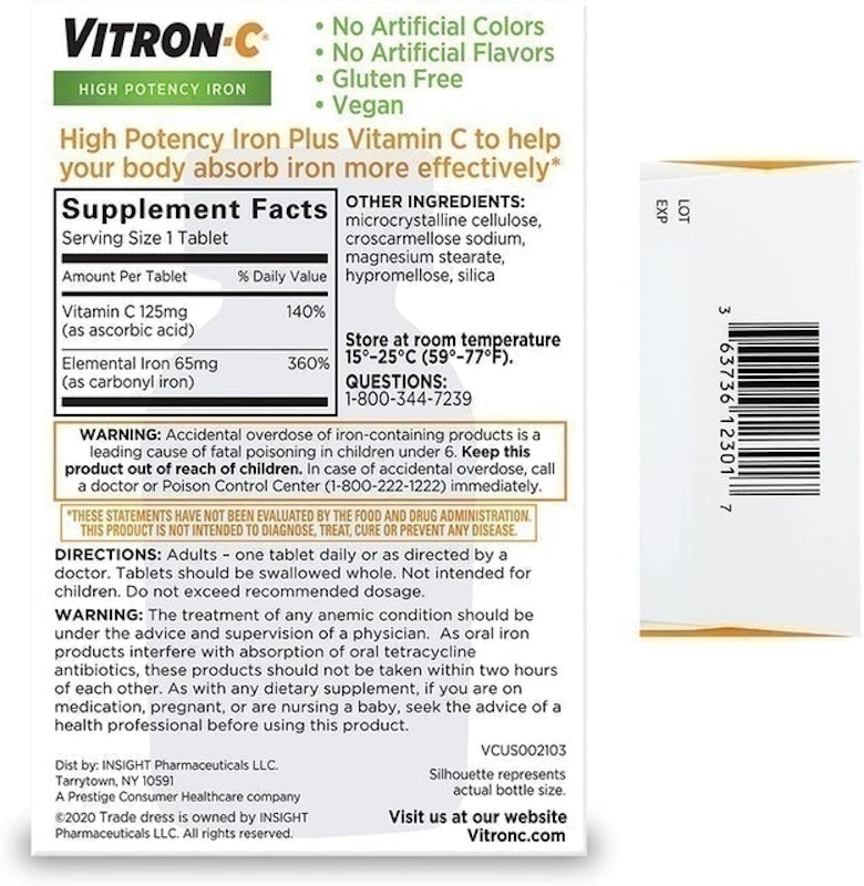 Iron Plus Vitamin C 2
