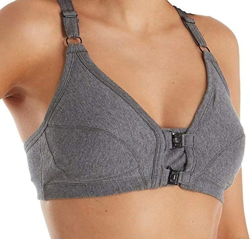 Growing-up girl organic cotton super stretch bra with wide shoulder straps  - Shop Grizzly Bear Organic Cotton Women's Underwear - Pinkoi