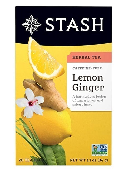 Lemon Ginger Herbal Tea 1