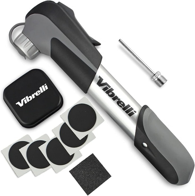 Mini Bike Pump and Puncture Repair Kit 1