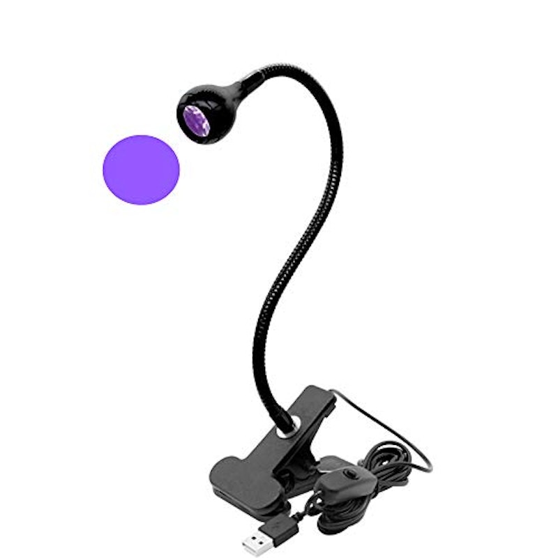 Upgraded Big Chip 395nm UV LED Black Light Fixtures with Gooseneck and Clamp 1