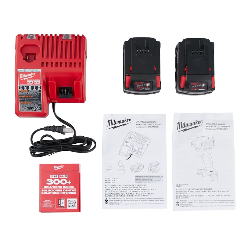 M18 FUEL 1/4" Hex Impact Driver XC Kit 4
