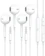 BLXSounds 2 Pack for Apple Earbuds Wired 1
