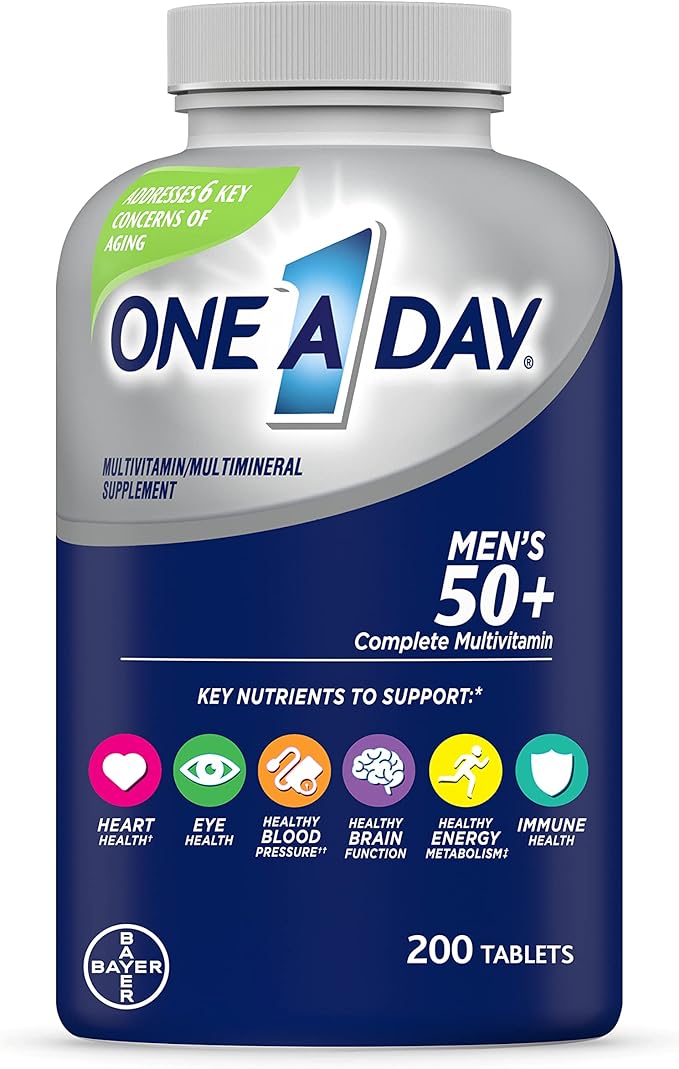 Men’s 50+ Complete Multivitamin 1