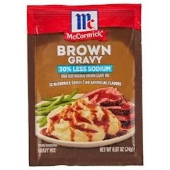 30% Less Sodium Brown Gravy Seasoning Mix