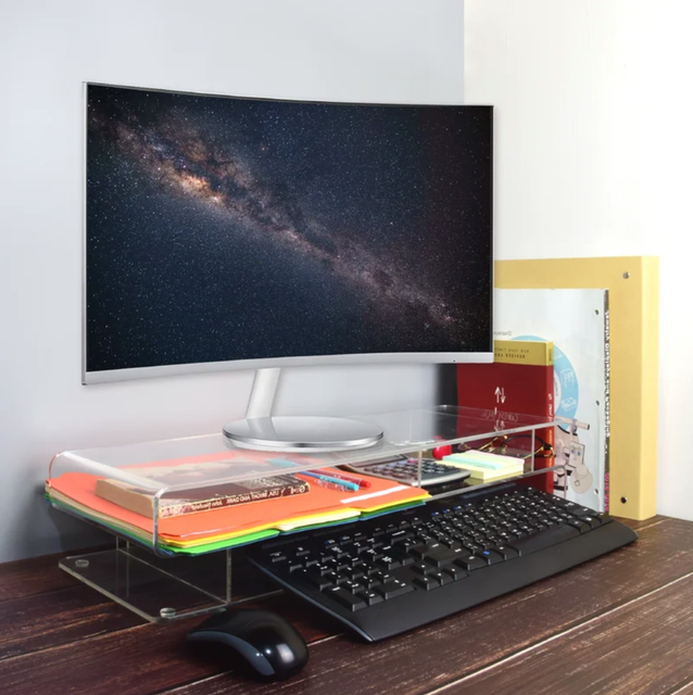 Monitor Stand With Drawer 2