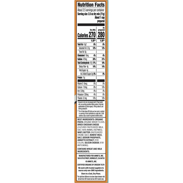 Real Aged Cheddar Shells Macaroni & Cheese Dinner 2