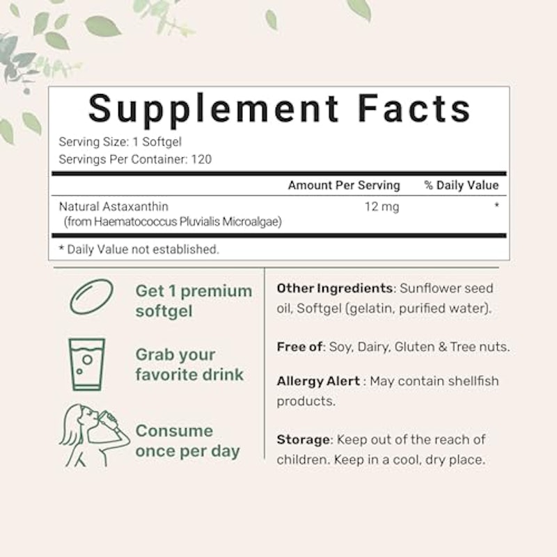 Astaxanthin 12 mg 2
