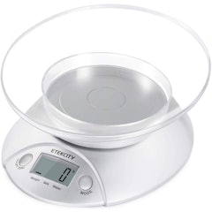 Digital Kitchen Food Scale with Removable Bowl