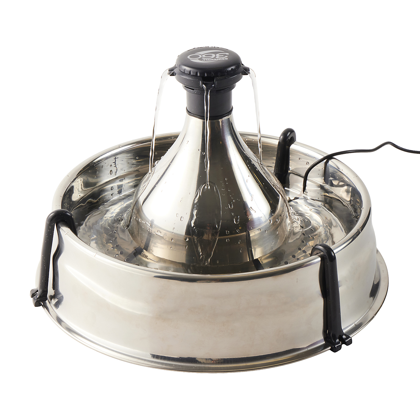 Drinkwell Stainless Multi-Pet Fountain 1