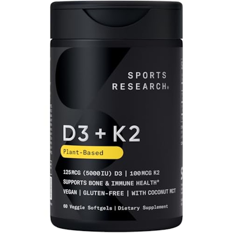 Vitamin D3 + K2 with Coconut MCT Oil 1