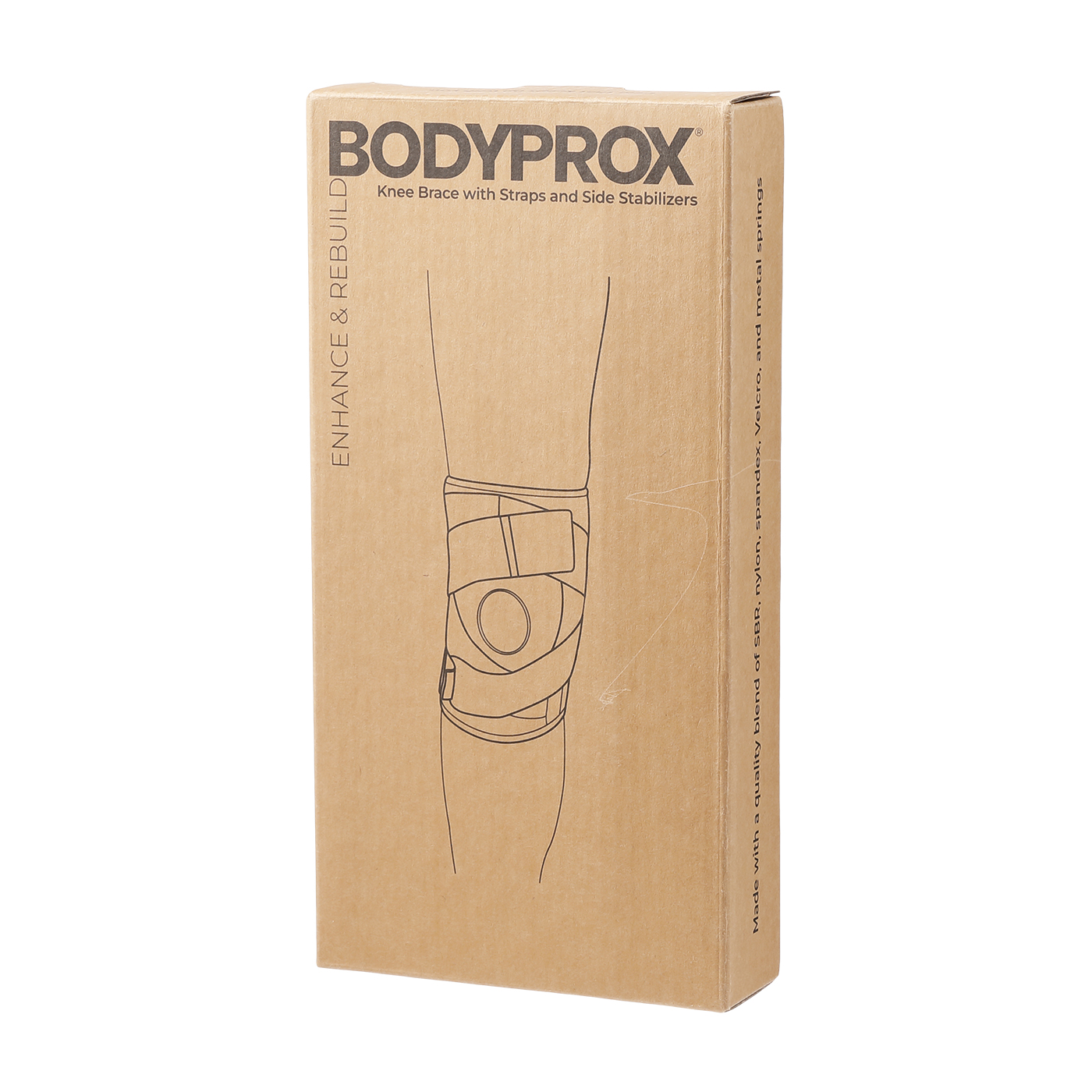 Knee Brace with Side Stabilizers 3