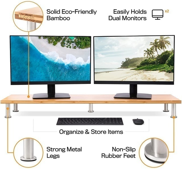 Dual Monitor Stand 2