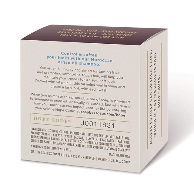 Argan Oil Shampoo Bar 2