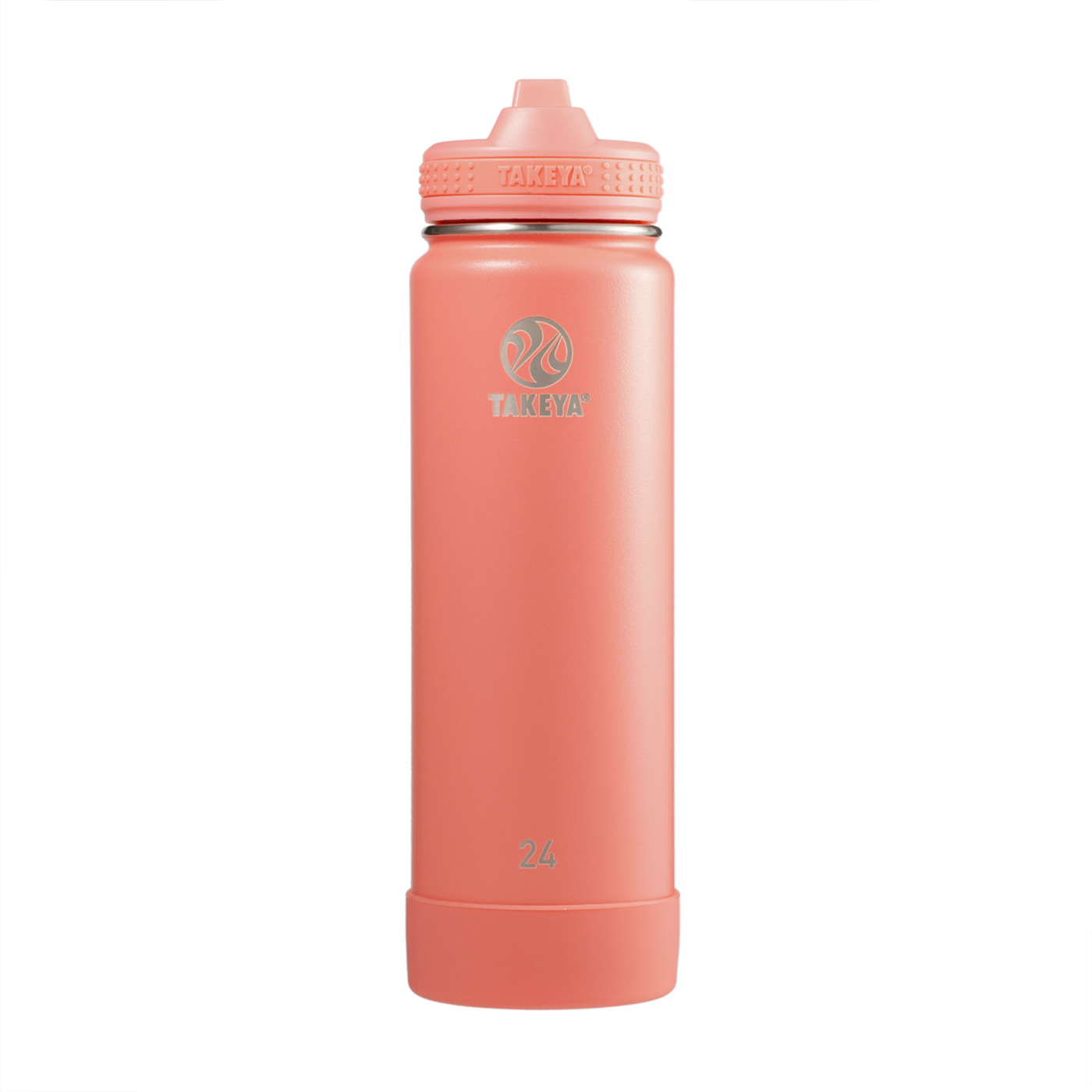 Actives Water Bottle with Straw Lid 1