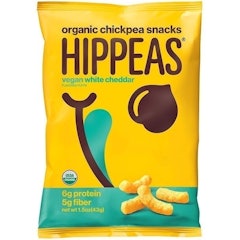 Organic Chickpea Snacks Vegan White Cheddar