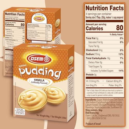 Instant Pudding Vanilla Flavor 2