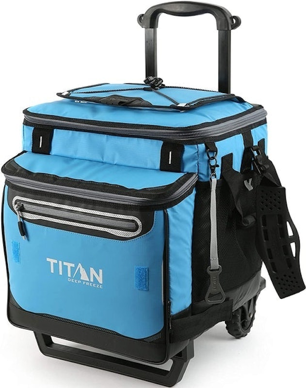 Titan Deep Freeze Collapsible Rolling Cooler 1