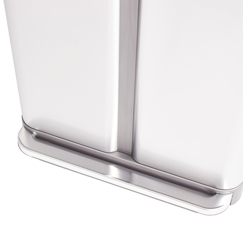 Dual Compartment Rectangular Step Can 8
