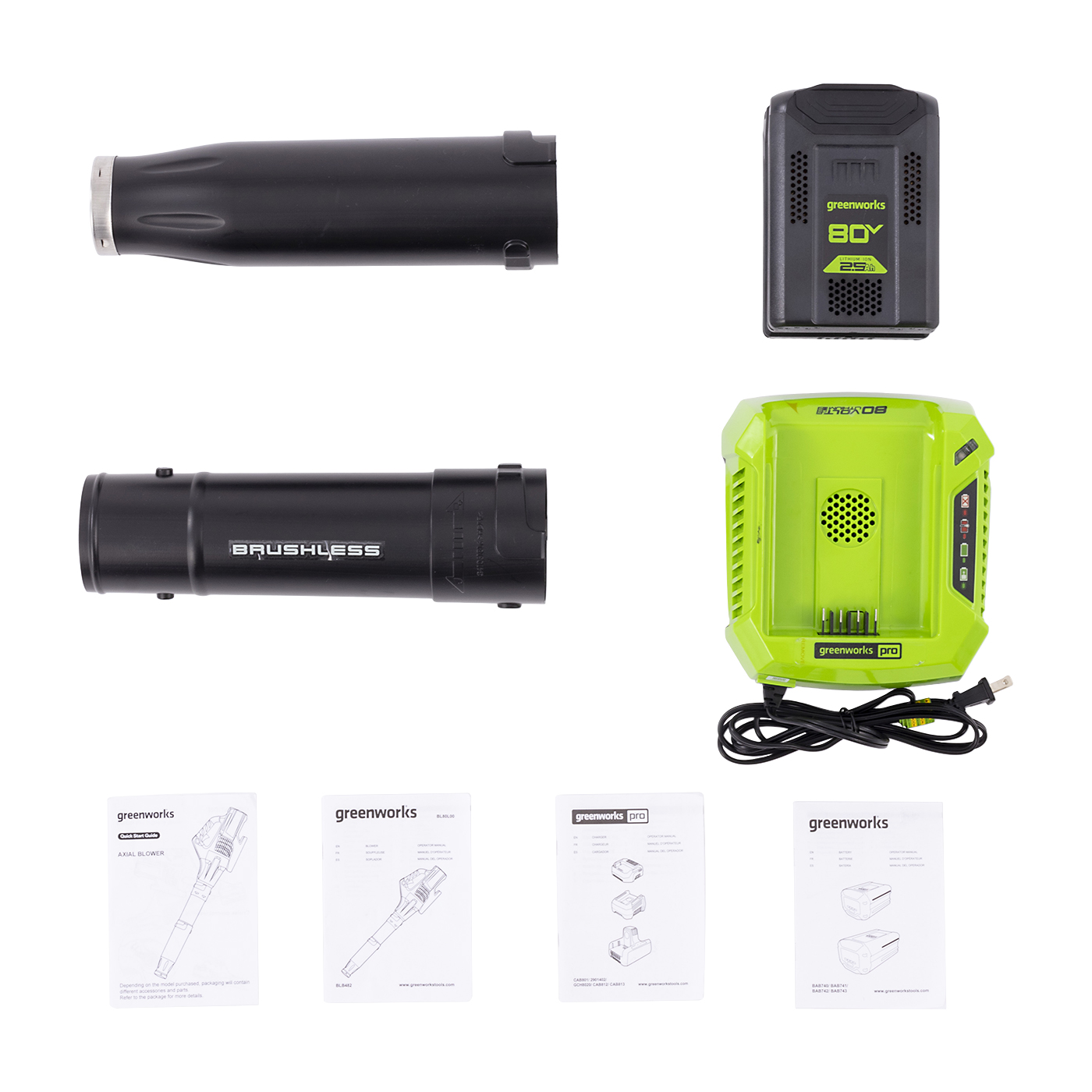 80V Cordless Brushless Axial Leaf Blower 4