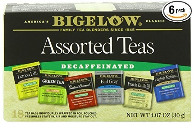 Bigelow Decaffeinated Assorted Teas (6 Pack) 1
