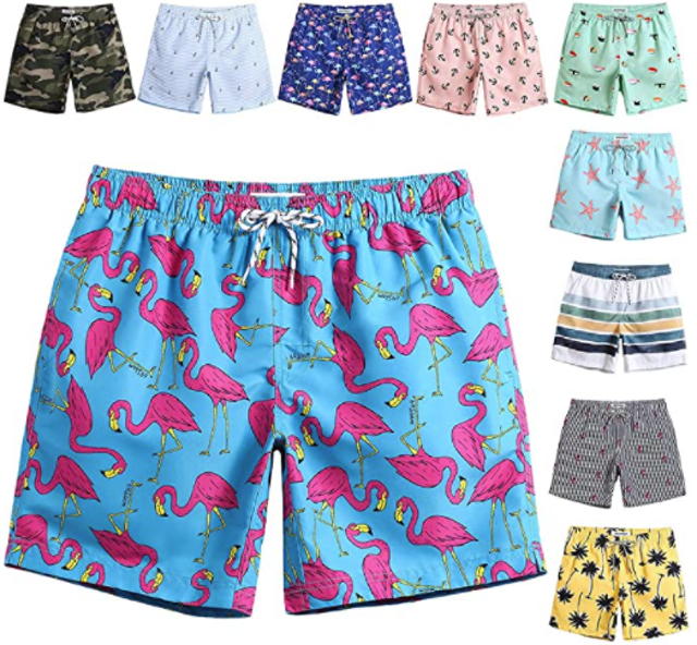 Slim Fit Quick Dry Swim Shorts 1