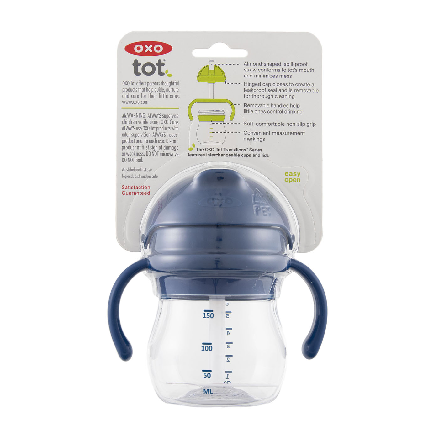 Transitions 6 oz Straw Cup with Handles 5