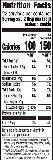 Gluten Free Chocolate Chip Cookie Mix 3