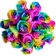 Flower Explosion Fresh Rainbow Roses Bouquet 1