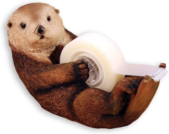 Otto The Otter Tape Dispenser 1