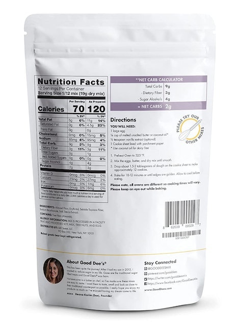 Sugar Free Cookie Mix 2