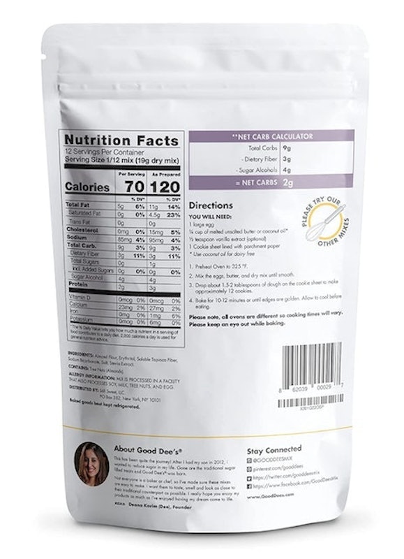Sugar Free Cookie Mix 2