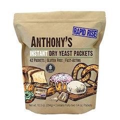 Instant Dry Yeast Packets: Gluten Free