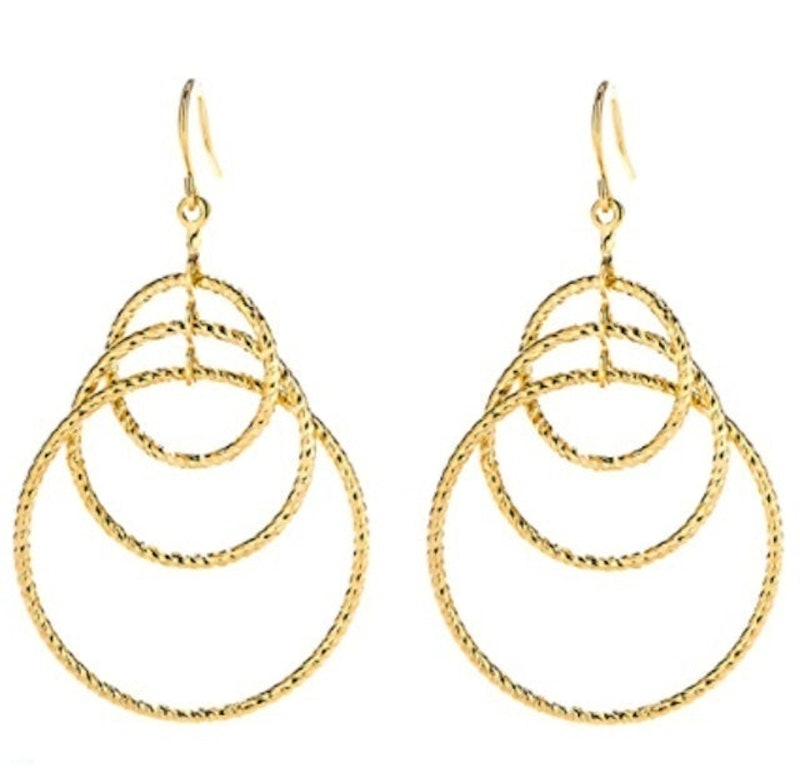 Triple Hoops Earrings 1