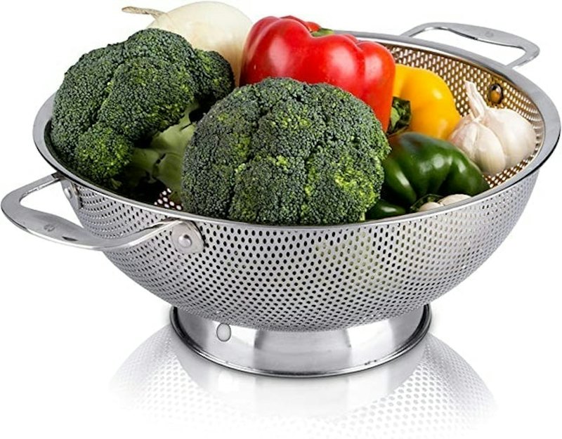 Stainless Steel Micro-Perforated 5-Quart Colander 1