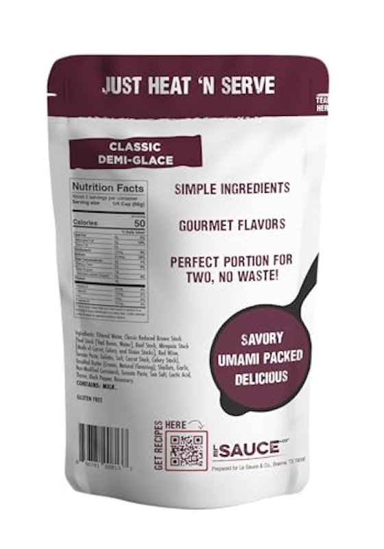 Classic Demi Glace Gourmet Finishing Sauce 2