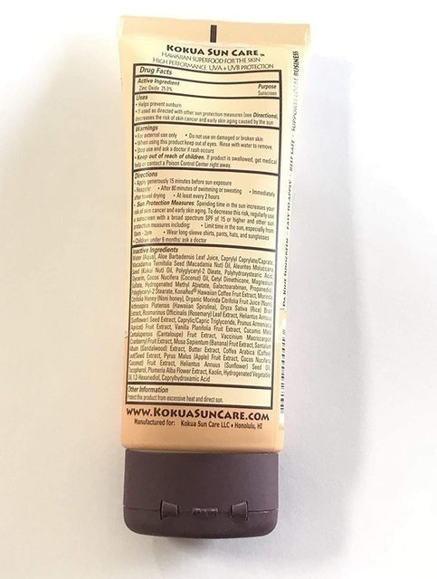 Hawaiian Natural Zinc Sunscreen 2